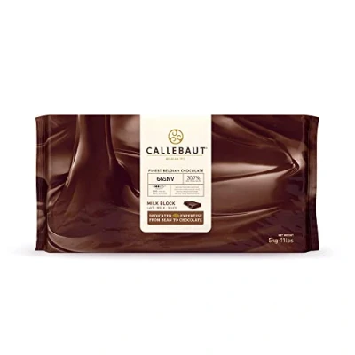 Afbeelding van Callebaut blok zachte melkchocolade 5 KG 665