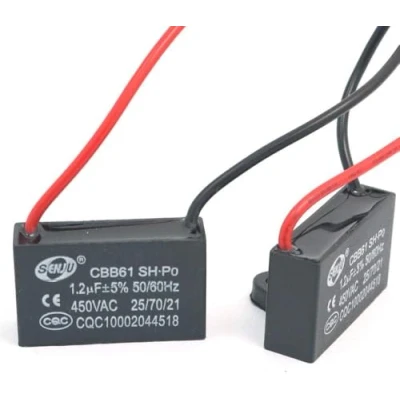 Afbeelding van Fasizi 2 stuks CBB61 1.2uF 450V AC 50/60Hz airconditioner ventilator motor condensator werking