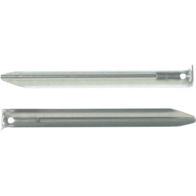 Afbeelding van Campking Halfronde Tentharing 30 Cm 1 Mm Per 10 Stuks Kleurloos Tent Haringen