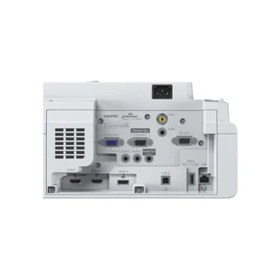 Image de Epson EB 760W Projecteur 3LCD 4100 lumens (blanc) (couleur) 16:10 objectif à ultra courte focale IEEE 802.11a/b/g/n/ac sans fil / LAN Miracast blanc