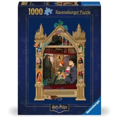 Afbeelding van Ravensburger puzzel 12000500 Harry Potter op de weg naar Zweinstein 1000 stukjes voor volwassenen en kinderen vanaf 14 jaar