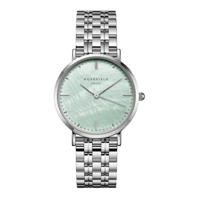 Afbeelding van Rosefield dames The Upper East Side horloge UGSSS U38 in de kleur Zilver