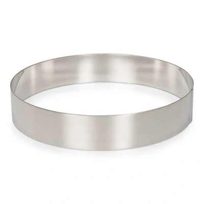 Afbeelding van Patisse Taartring RVS Ø20x4,5cm