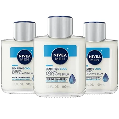 Afbeelding van Nivea Men Sensitive verfrissende balsem, 100 ml, 3 stuks