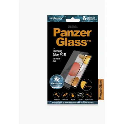 Afbeelding van PanzerGlass™ Samsung Galaxy A42 5G Black Antibacterial