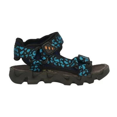 Afbeelding van Lurchi OLLY Outdoorsandalen voor kinderen, Maat: 36, Navy/turkis Textiel/ synthetisch
