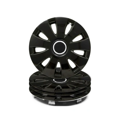 Afbeelding van Wieldoppen 13 inch Aura Black set 4 stuks