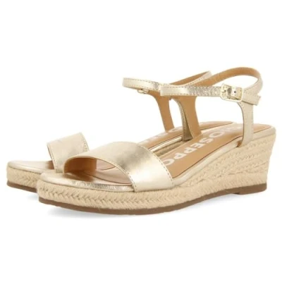Afbeelding van Gioseppo Yalaha Espadrilles, Dames, Maat: 40, Platino Leer
