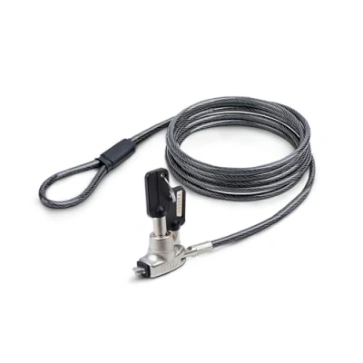 Afbeelding van StarTech.com SNBLK LAPTOP LOCK kabelslot Zwart 2 m