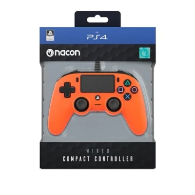Afbeelding van Nacon Compact Controller Bedraad PS4 Oranje (ps4ofcpadorange)
