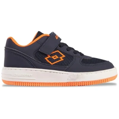 Afbeelding van Lotto Flugo K Basketbal, uniseks, kinderen, marineblauw/oranje, 25 EU