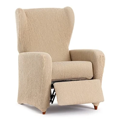 Afbeelding van Eysa Llion Bankovertrek, lycra, beige, 1 zits