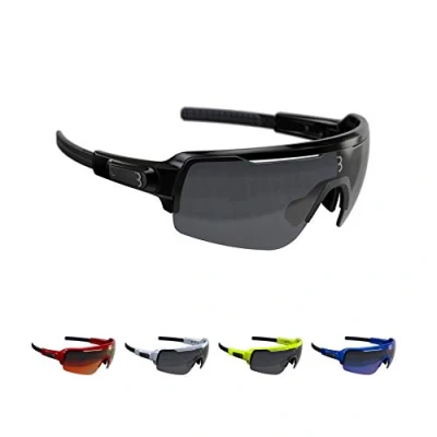 Afbeelding van BBB Cycling Commander Fietsbril Sportbril voor Racefiets en Mountainbike Wielren Bril Glossy Black BSG 61