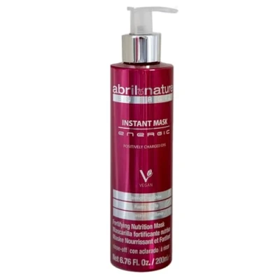 Afbeelding van abril et nature Energic Professional Haarmasker Verzacht en hydrateert met positieve ionen Verwijdert statische elektriciteit kroezen Herstelt vitaliteit glans 200 ml