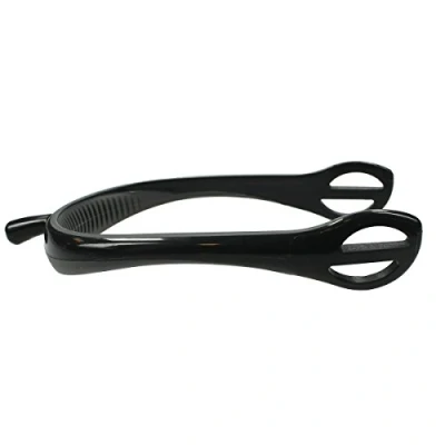 Afbeelding van Metalab Sporen Kunststof met Rubber Hakdeel Zwart/Grijs
