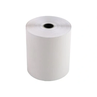 Image de Exacompta Blanc, jaune Rouleau (7,6 cm x 19 m) 55 g/m² 1 rouleau(x) Papier sans carbone deux couches