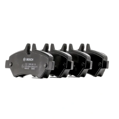 Afbeelding van BOSCH 0 986 495 100 Remblokkenset Low Metallic Met anti kreukplaat, montagehandleiding MERCEDES BENZ: Sprinter 3.5 T Van, Van