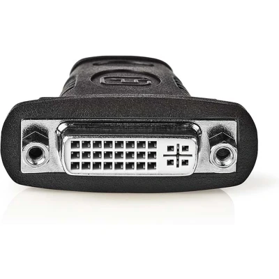 Afbeelding van HDMI DVI Adapter Connector D 24+1 Pins Female Zwart Nedis