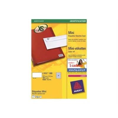 Image de Avery Mini Laser Labels étiquettes 1200 étiquette(s)