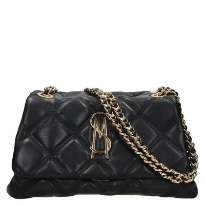 Afbeelding van Steve Madden Bjolene Schoudertas, Dames, Maat: One Size, Black/gold