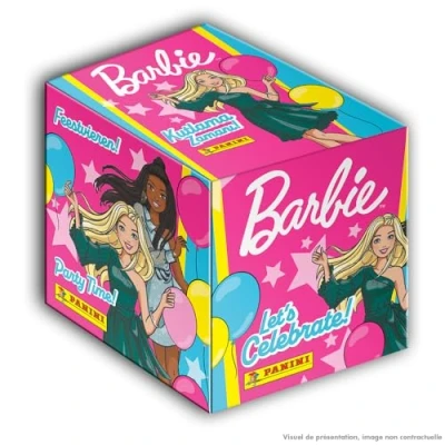 Afbeelding van Doos PANINI Barbie 65th Anniversary 36 zakjes 180 stickers