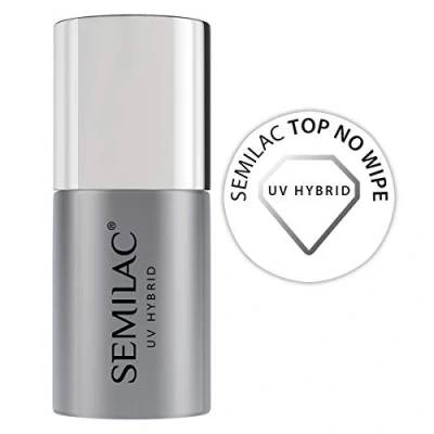 Afbeelding van Semilac Top No Wipe Hybride Nagellak, 11 ml