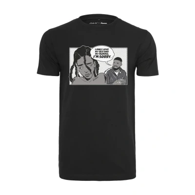 Afbeelding van Mister Tee Tshirt print, Heren, Maat: 4XL, Black
