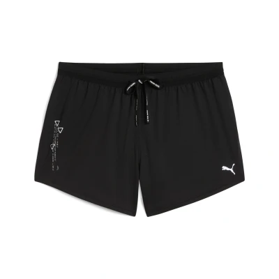 Afbeelding van Puma Split Korte broeken, Dames, Maat: XL, Black