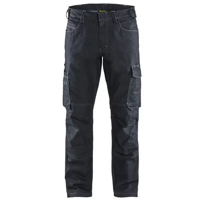 Image de Pantalon services denim/stretch 2D marine