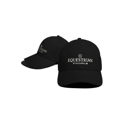 Image de Equestrian Stockholm SS&#039;24 Modern Breeze Cap Black White