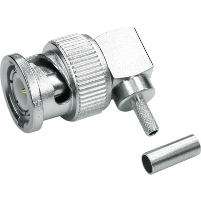 Afbeelding van Telegärtner J01000A0010 BNC connector Stekker, haaks 50 Ω 1 stuk(s)
