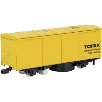 Afbeelding van Tomytec H0 790 railreinigingswagen geel