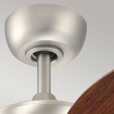 Afbeelding van Plafondventilator met verlichting Canfield 30in / 76 cm ventilator geborsteld nikkel