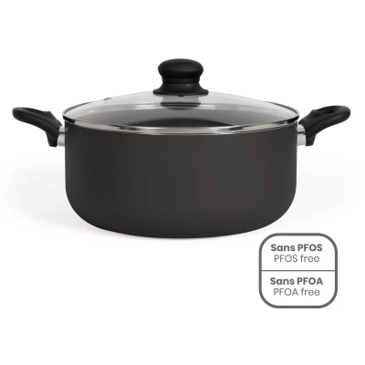 Afbeelding van Livoo Casserol 28 cm, Pan + steelpan, Zwart