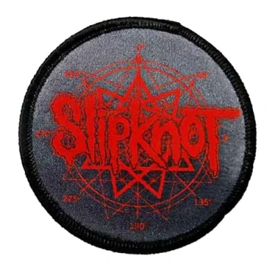 Afbeelding van Slipknot Logo &amp; Nanogram Patch Zwart