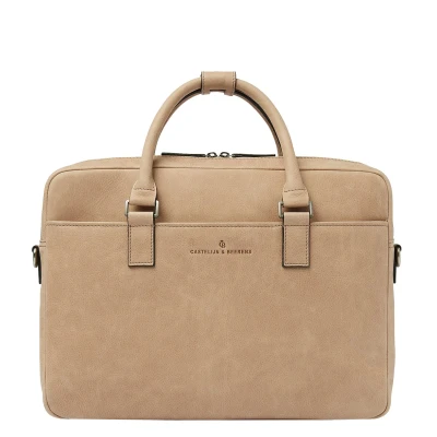 Afbeelding van Castelijn &amp; Beerens Carisma Laptopbag 15,6&quot; beige