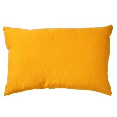 Afbeelding van Dutch Decor LINN Sierkussen 40x60 cm 100% linnen Golden Glow geel