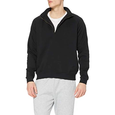 Afbeelding van Fruit of the Loom Herren Kleding Sweatshirts en Hoodies Zwart XL
