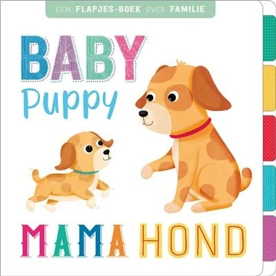 Afbeelding van Flapjesboek Baby puppy, Mama hond