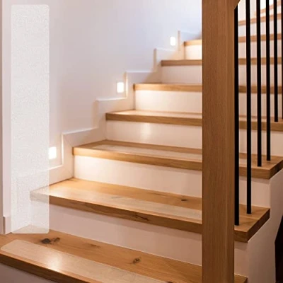 Afbeelding van ECENCE 16 x trapmatten, antislip, transparant, voor trappen, voorkomt wegglijden van kinderen, ouderen, bezoekers en dieren, 60 cm