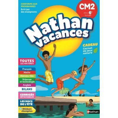 Image de Cahier de Vacances Primaire CM2 vers 6ème 10/11 ans