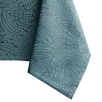 Afbeelding van AmeliaHome Tafelkleed met lotuseffect, waterafstotend, polyester, petrol Gaia, 110 x 180 cm