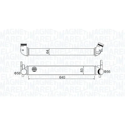 Afbeelding van MAGNETI MARELLI 351319204410 Intercooler AUDI: A1 Hatchback, VOLKSWAGEN: Polo V SEAT: Ibiza 4 Sportcoupe,