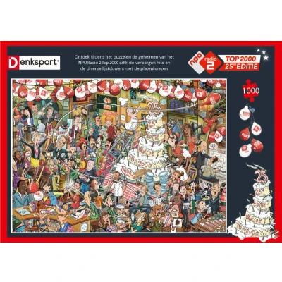 Afbeelding van DENKSPORT HET TOP2000 PUZZELBOEK DL 2