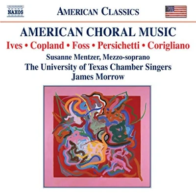 Afbeelding van Susanne Mentzer, University Of Texas Chamber Singers, James Morrow American Choral Music (CD)