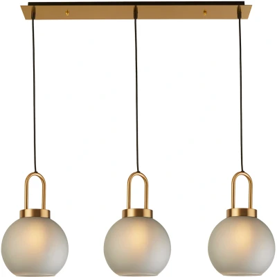 Afbeelding van Searchlight Snowdrop Hanglamp 87 X 20 120 Cm Messing