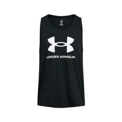 Afbeelding van Under Armour UA Sportstyle LOGO Top, Heren, Maat: Medium, Black