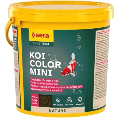 Afbeelding van Sera koi Color Nature Mini kleurvoeder voor jonge tot 12 cm 3.800 ml