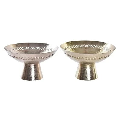 Afbeelding van Middenstuk DKD Home Decor Gouden Koper Aluminium Arabisch (34 x 34 20 cm) (2 Stuks)