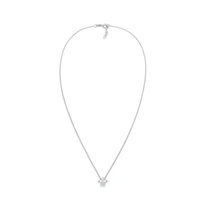 Afbeelding van Elli Engel Kristalle Ketting voor kinderen, Maat: 36, Silber